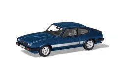 Corgi VA10821 Vanguards Ford Capri MK3 2.0S Cobalt Blue. Diecast Model