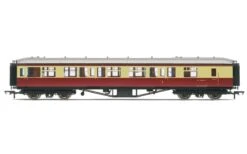 Hornby R4408B BR, 63' Hawksworth Brake Composite, W7858W - Era 4