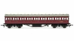 Hornby R4690 57' Non-corridor Third Class M11912M In BR Maroon