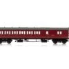 Hornby R4880 BR, Collett 57' Bow Ended D98 Six Compartment Brake Third (Left Hand), W5507W - Era 4