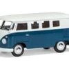 Corgi VA08102 Vanguards Volkswagen Campervan Type 2 Cumulus White & Sea Blue Diecast Model