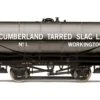 Hornby R60034 20T Tank Wagon, Cumberland Tarred Slag - Era 2/3
