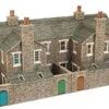 Metcalfe PO277 OO/HO Scale Low Relief Stone Terraced House Backs Card Kit