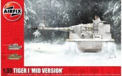 Airfix A1359 Tiger-1 Mid Version Model Kit 1:35 Scale