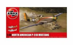 Airfix A05131A North American P-51D Mustang Model Kit 1:48 Scale