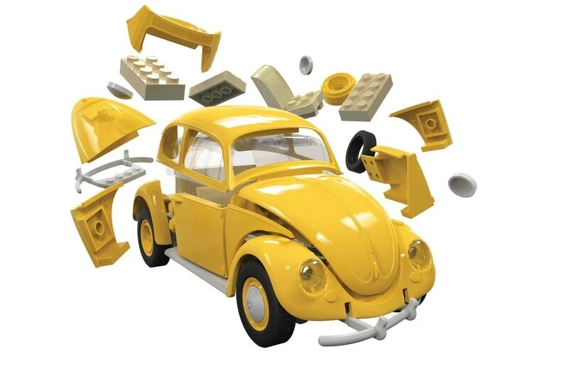 Airfix J6023 QUICKBUILD VW Beetle Yellow 3 Airfix J6023 QUICKBUILD VW Beetle Yellow - Image 3