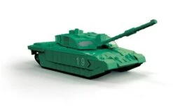 Airfix J6022 QUICKBUILD Challenger Tank Green -Model World Shop 3113080710