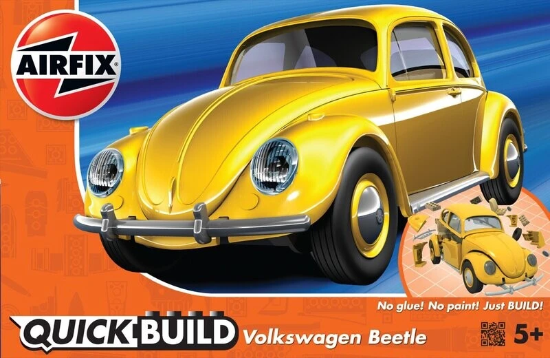 Airfix J6023 QUICKBUILD VW Beetle Yellow 1 Airfix J6023 QUICKBUILD VW Beetle Yellow