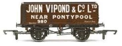 Hornby R6812-PO Seven Plank Open Wagon "John Vipond, Pontypool"