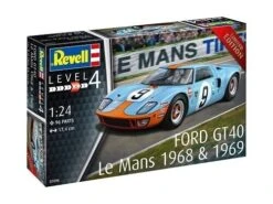 Revell 07696 Ford GT 40 Le Mans 1968 & 1969 Model Kit 1:24 Scale