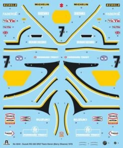 Italeri 4644 Suzuki RG 500 XR27 Barry Sheene Model Kit 1:9 Scale -Model World Shop 3128151079