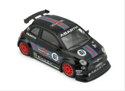 NSR 0261SW 500 Abarth Special Edition Martini Black No.61 -Model World Shop 3137898001