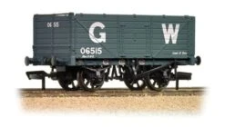 Graham Farish 377-088 7 Plank Wagon End Door GWR Grey