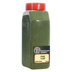 Woodland Scenics T1345 Green Grass Fine Turf -Model World Shop 3166853230 1