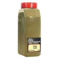 Woodland Scenics T1343 Yellow Grass Fine Turf -Model World Shop 3166867250