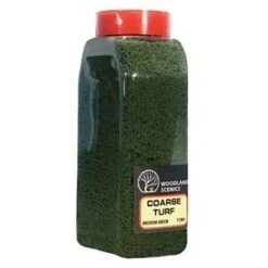 Woodland Scenics T1364 Medium Green Coarse Turf -Model World Shop 3166891240