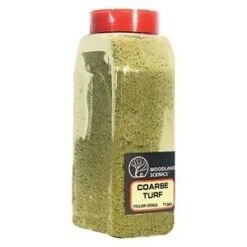 Woodland Scenics T1361 Yellow Grass Coarse Turf -Model World Shop 3166891343