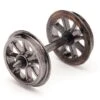 Hornby R8098 12.6mm Spoked Wheels (Pack 10) OO/HO Gauge