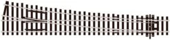 Peco SL-E88 Turnout, Large Radius, Right Hand (Electrofrog)