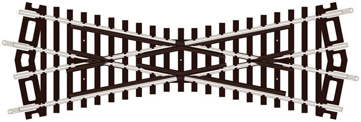 Peco ST-250 Medium Crossing OO/HO Gauge 1 Peco ST-250 Medium Crossing OO/HO Gauge