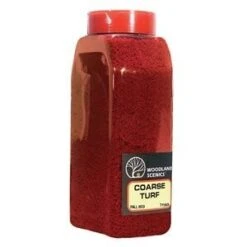 Woodland Scenics T1355 Fall Red Coarse Turf -Model World Shop 3212531310