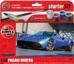 Airfix A55008 Starter Set Pagani Huayra Model Kit Model Kit 1:43 Scale