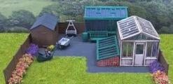 Peco Wills Kits SS92 Garden Buildings And Accessories