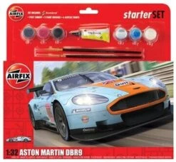 Airfix A50110A Large Starter Set - Aston Martin DBR9 Model Kit 1:32 Scale