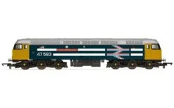 Hornby R30040TTS RailRoad Plus BR, Class 47, Co-Co, 47583 ‘County Of Hertfordshire’ - Era 7