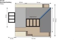 Metcalfe PN962 N Scale Municipal Building Card Kit -Model World Shop 3288833785