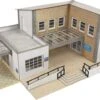 Metcalfe PO362 OO/HO Scale Municipal Building Card Kit