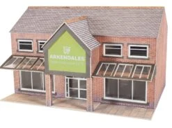 Metcalfe PO361 OO/HO Scale Modern Retail Unit Card Kit