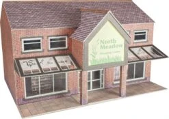 Metcalfe PO361 OO/HO Scale Modern Retail Unit Card Kit -Model World Shop 3288897493