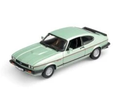 Bburago 21093 Ford Capri 1982- Metallic Green 1:24 Scale Diecast Model