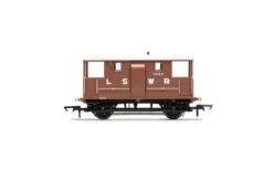 Hornby R6911B LSWR, 20T 'New Van' Goods Brake Van, 10124 - Era 2