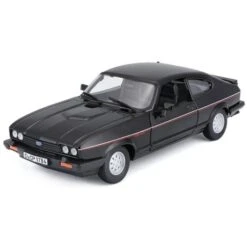 Bburago 21093 Ford Capri 1982- Black 1:24 Scale Diecast Model