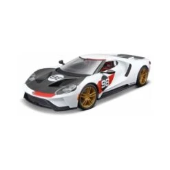 Maisto M31390 2021 Ford GT Heritage 1:18 Scale Diecast Model