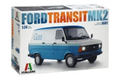 Italeri 3687 Ford Transit MK2 Model Kit 1:24 Scale