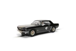 Scalextric C4405 Ford Mustang - Black And Gold Slot Car