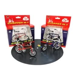 Toyway Diecast Raleigh Chopper Mk II Bicycle - Ultra Violet -Model World Shop 3448583280