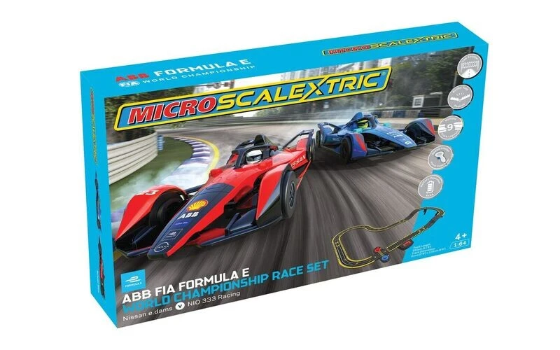 Scalextric G1179M Micro Scalextric Formula E - Battery Powered Race Set 1 Scalextric G1179M Micro Scalextric Formula E - Battery Powered Race Set