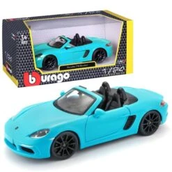 Bburago 21087 Porsche 718 Boxster 1:24 Scale Diecast Model