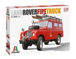 Italeri 3660 Land Rover Fire Truck Model Kit 1:24 Scale