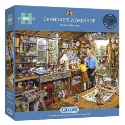 Gibsons Grandad's Workshop 1000 Piece Jigsaw Puzzle G6061