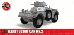 Airfix A1379 Ferret Scout Car Mk.2 Model Kit 1:35 Scale