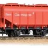 Bachmann 38-603 21T Grain Hopper 23 In Bass Red
