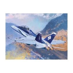 Academy 12422 F/A-18D Hornet US Marines (twin-seat) Model Kit 1:72 Scale