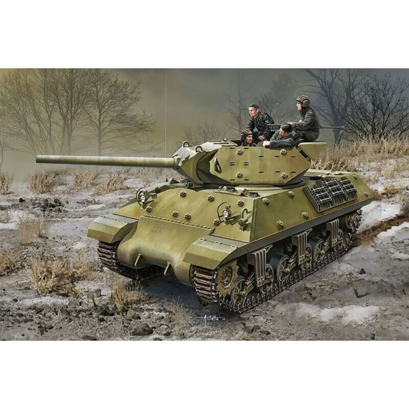 Academy 13521 USSR M10 Lend-Lease With 5 Figures Model Kit 1:35 Scale 1 Academy 13521 USSR M10 Lend-Lease With 5 Figures Model Kit 1:35 Scale