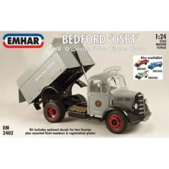 EMHAR No 2402 Bedford O Series SWB Tipper Truck Model Kit 1:24 Scale