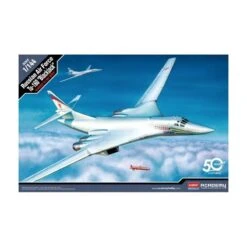Academy 12621 Russian Air Force Tu-160 Blackjack Model Kit 1:144 Scale